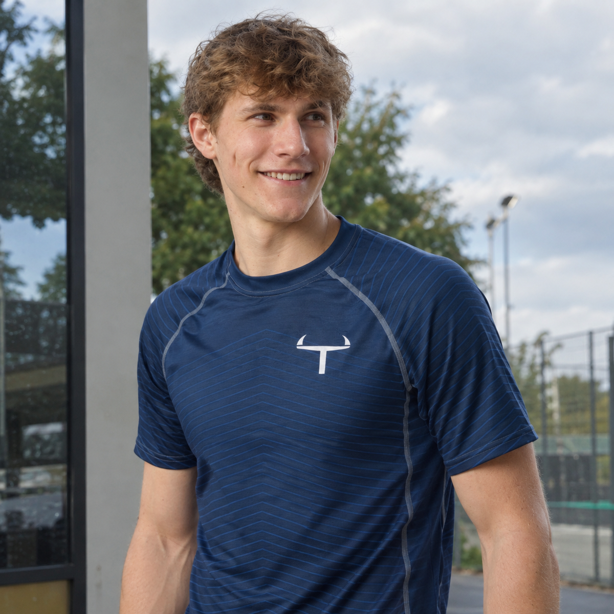 Herren-Rashguard mit Allover-Druck